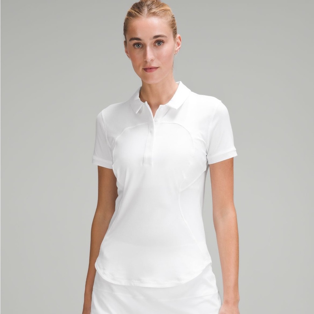 Lululemon quick dry collared polo shirt. Excellent used condition.